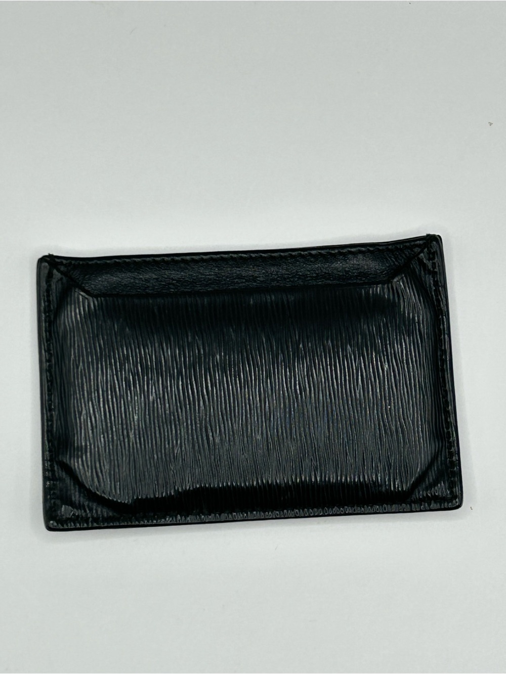 Prada Black Nero Vitello Card Case - Picture 2 of 5